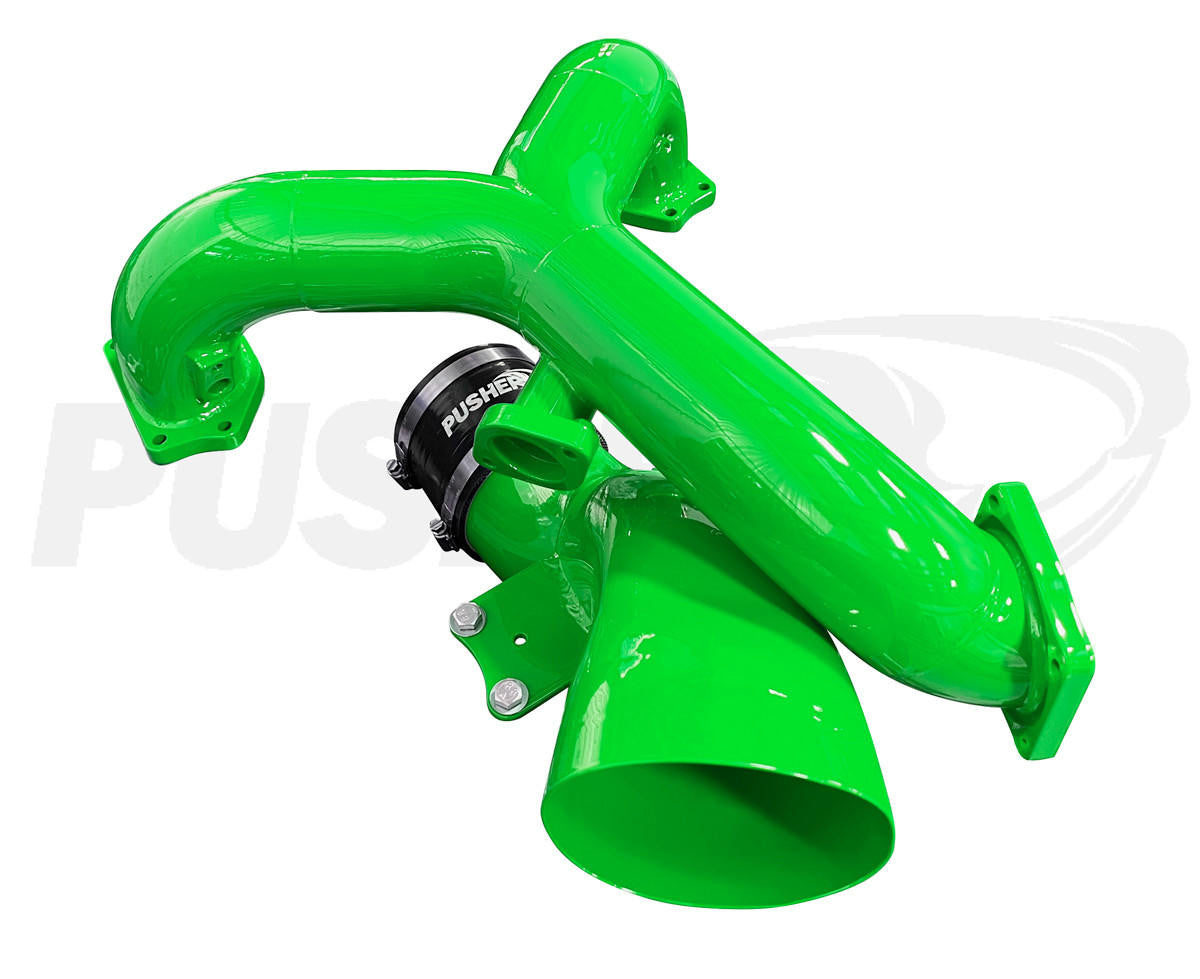 Pusher Powerflow Intake Manifold - Turbo Inlet Package for 2015-2019 Ford 6.7L Powerstroke Equipped Trucks - Apollo Off-Road