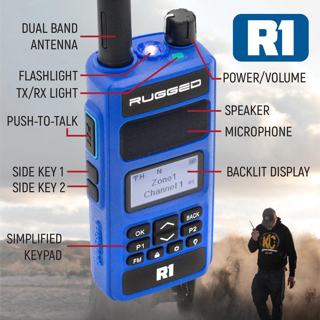 R1 Business Band Handheld - Digital and Analog R1 - Apollo Off-Road