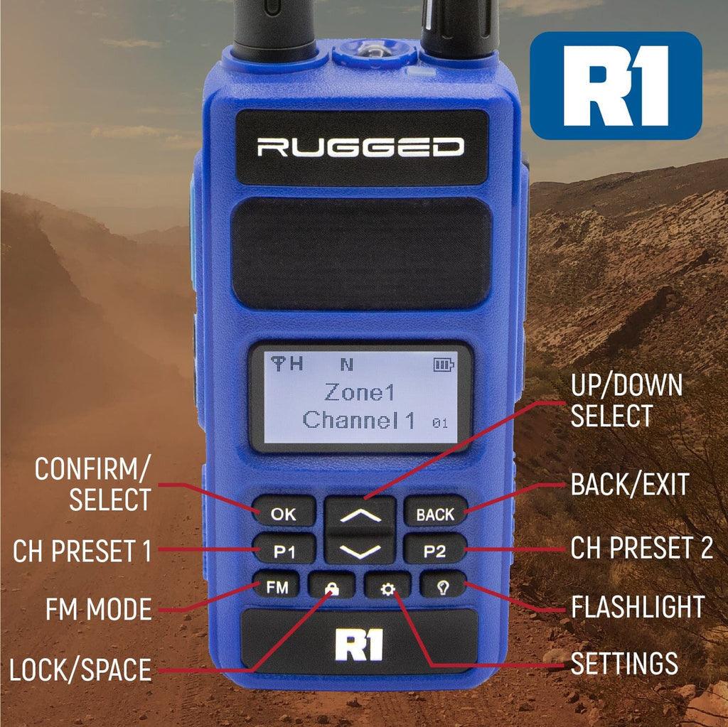 R1 Business Band Handheld - Digital and Analog R1 - Apollo Off-Road