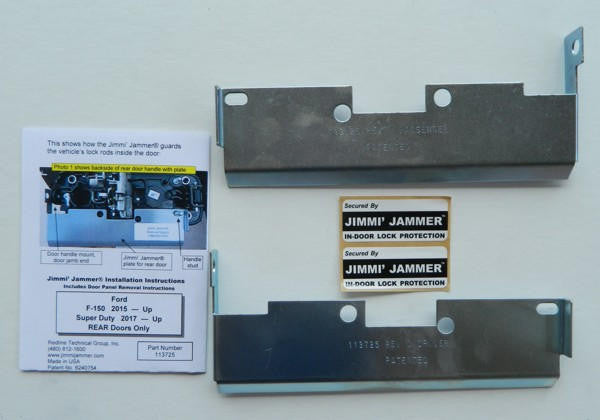 Rear In-Door Lock Protection for Ford Trucks - Apollo Off-Road