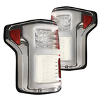 RECON Ford F150 15-20 & Raptor 17-20 (Replaces OEM LED Style Tail Lights w Blind Spot Warning System) OLED Tail Lights Clear Lens - Apollo Off-Road