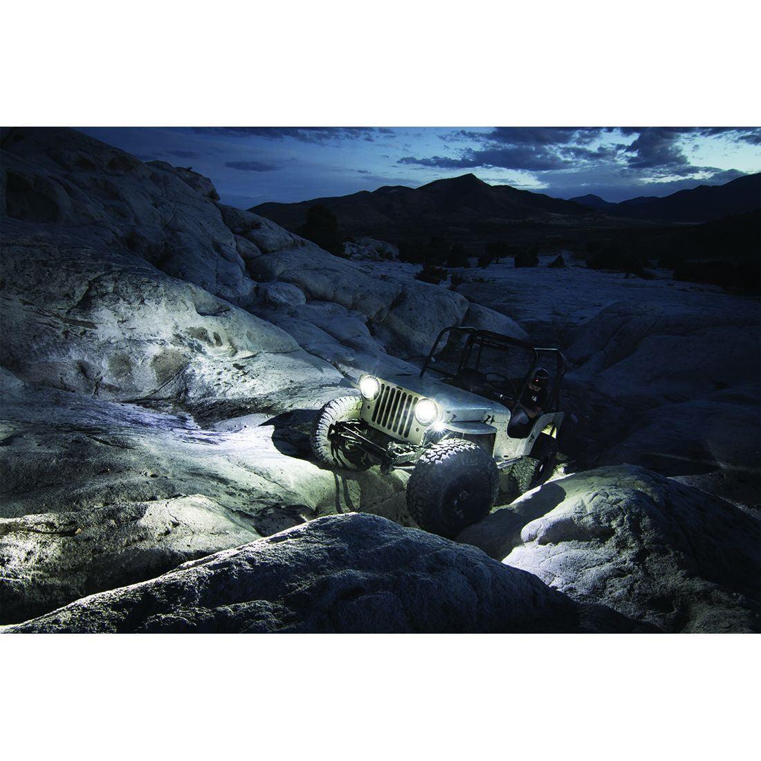 RIGID Industries A-Series LED Universal Rock Light Kit, High Power Cool White, Set Of 6 - Apollo Off-Road