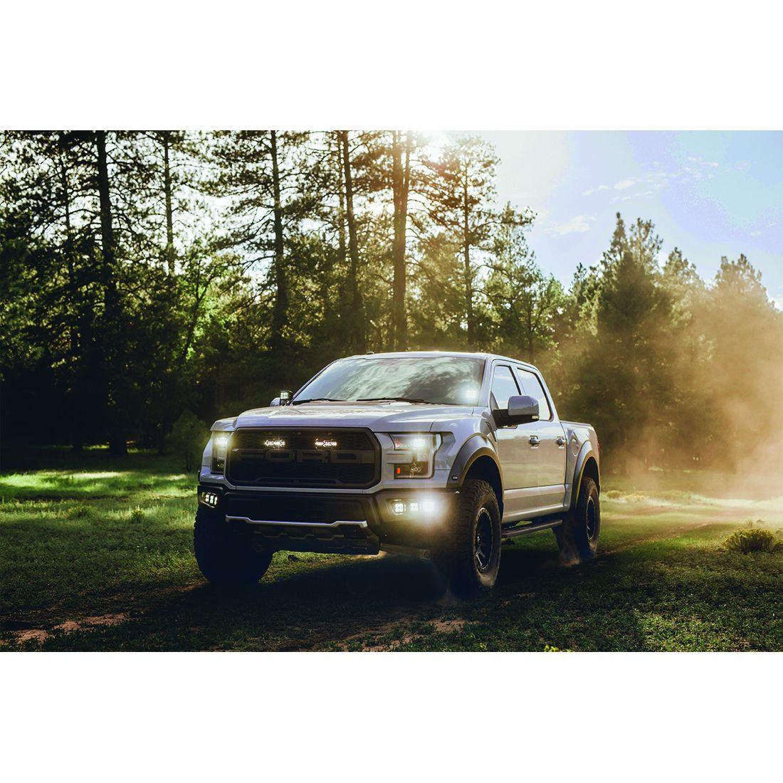 RIGID Industries D-Series PRO LED Light, Driving Optic, Amber, Surface Mount, Pair - Apollo Off-Road
