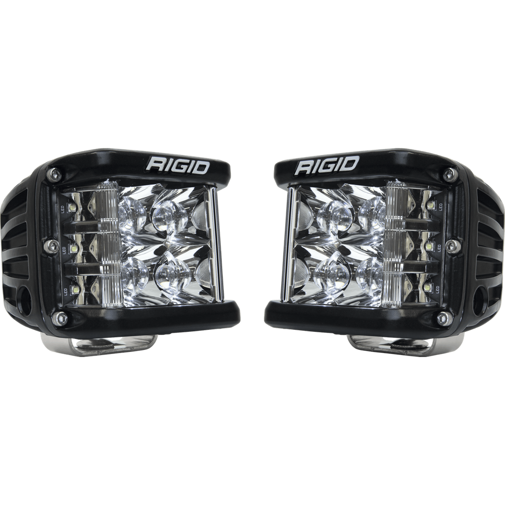 RIGID Industries D-SS PRO Side Shooter, Spot Optic, Surface Mount, Black Housing, Pair - Apollo Off-Road