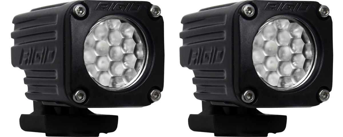 RIGID Industries Ignite Back-Up Kit, Diffused Lens, Surface Mount, Black Housing, Pair - Apollo Off-Road