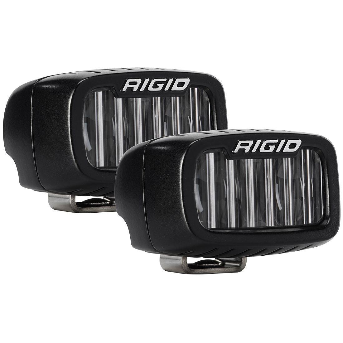 RIGID Industries SR-M Series DOT-SAE J583 White LED Fog Light, Pair - Apollo Off-Road