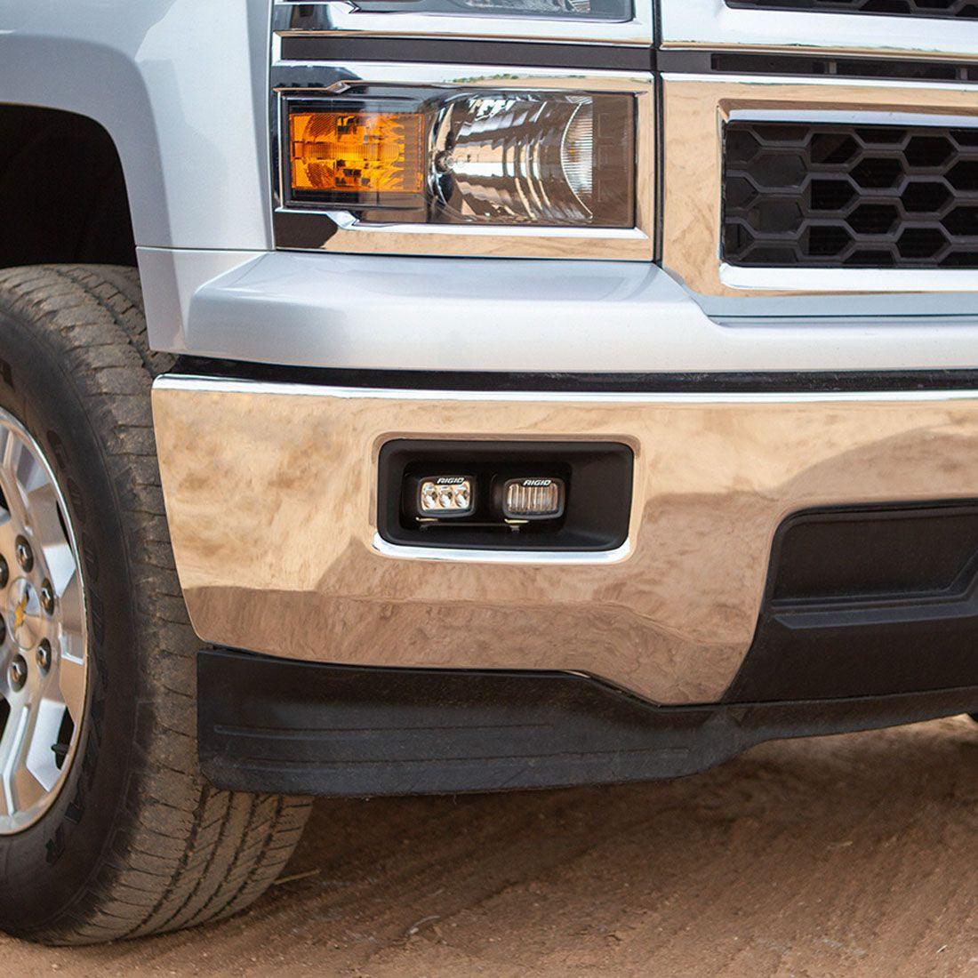 RIGID Industries SR-M Series DOT-SAE J583 White LED Fog Light, Pair - Apollo Off-Road