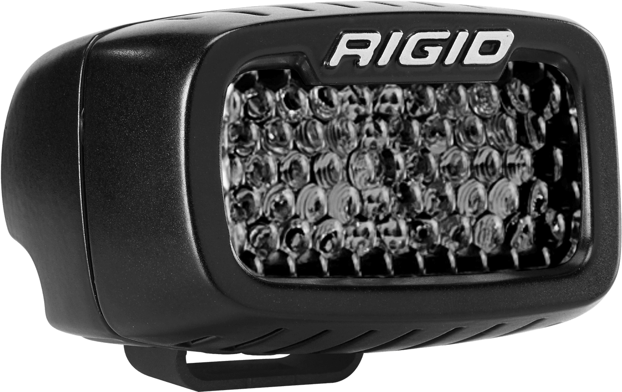 RIGID Industries SR-M Series PRO Midnight Edition, Spot Diffused, Surface Mount, Pair - Apollo Off-Road