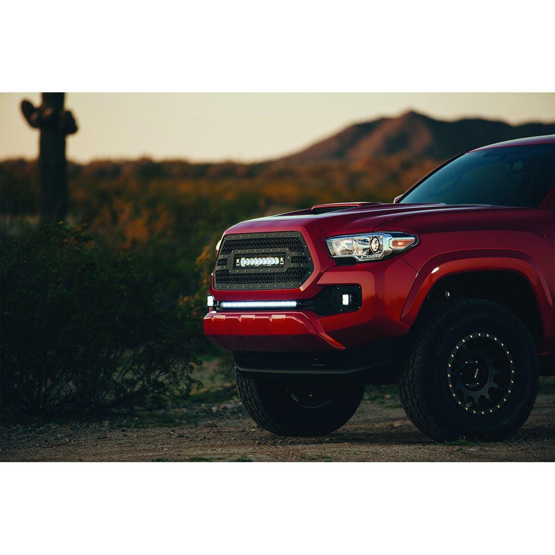 RIGID Industries SR-Series PRO LED Light, Spot Optic, 10 Inch, Black Housing - Apollo Off-Road