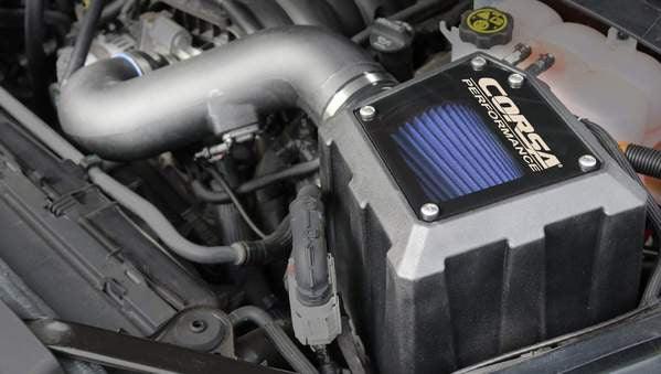 Silverado-Sierra Closed Box Air Intake With MaxFlow 5 Oiled Filter For 19-20 Silverado-Sierra 1500 5.3 Liter - Apollo Off-Road
