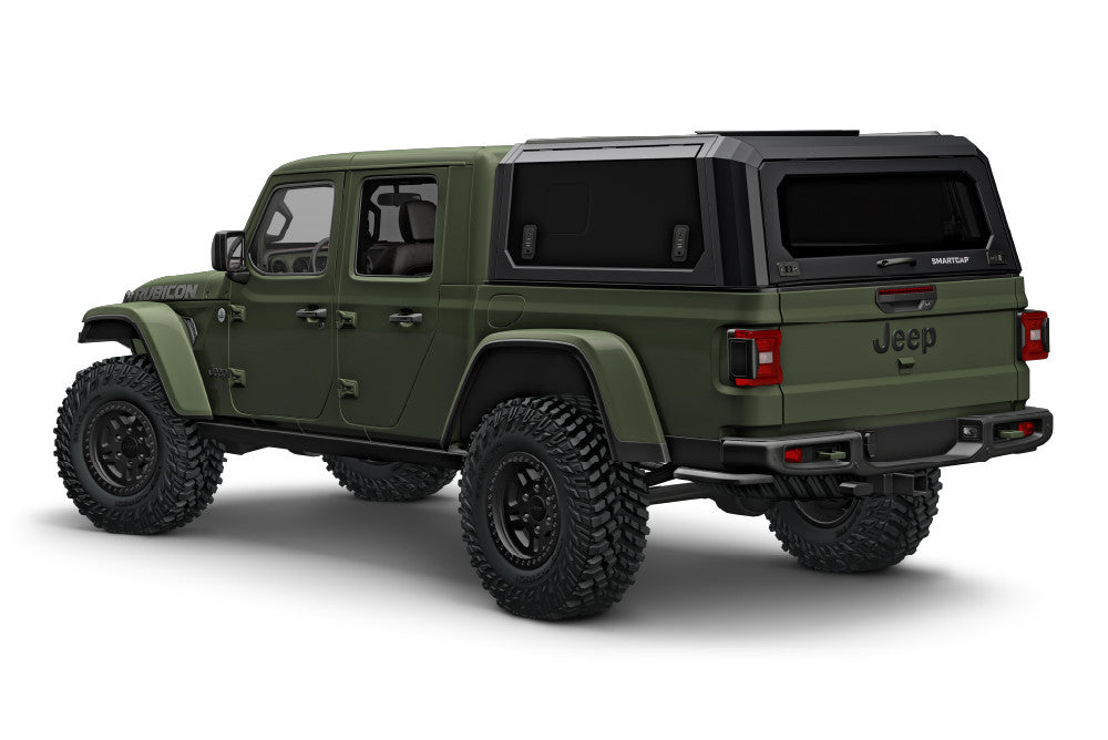 SmartCap EVO Sport Matte Black 20-22 Jeep Gladiator 5 Foot Short Bed - Apollo Off-Road