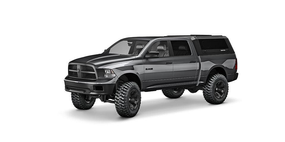 SmartCap EVO Sport Matte Black For 09-18 DS (Classic Body Style) RAM 1500 5.7 Foot Short Bed - Apollo Off-Road