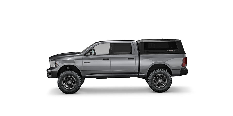 SmartCap EVO Sport Matte Black For 09-18 DS (Classic Body Style) RAM 1500 6.4 Foot Standard Bed - Apollo Off-Road
