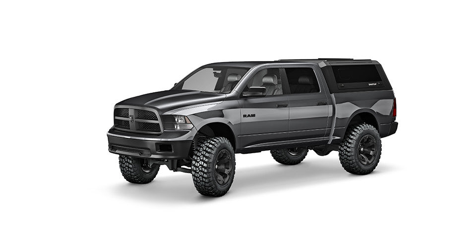SmartCap EVO Sport Matte Black For 09-18 DS (Classic Body Style) RAM 1500 6.4 Foot Standard Bed - Apollo Off-Road