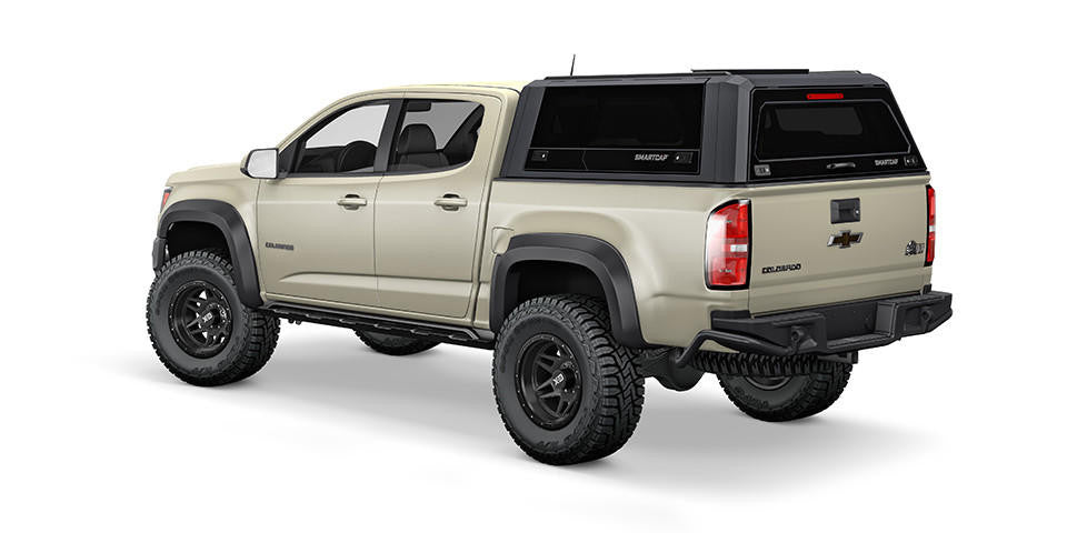 SmartCap EVO Sport Matte Black For 15-22 Chevrolet Colorado-Canyon Crew Cab 5 Foot Short Bed - Apollo Off-Road