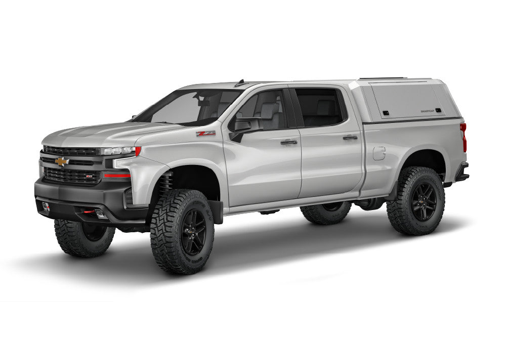 SmartCap EVOc Commercial OEM White For 19-22 Chevrolet Silverado-Sierra 1500 6.5 Foot Standard Bed - Apollo Off-Road