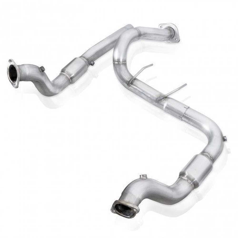 Stainless Works 2017-2020 Ford F-150 Raptor Catted Downpipes - FTR17DPCAT - Apollo Off-Road