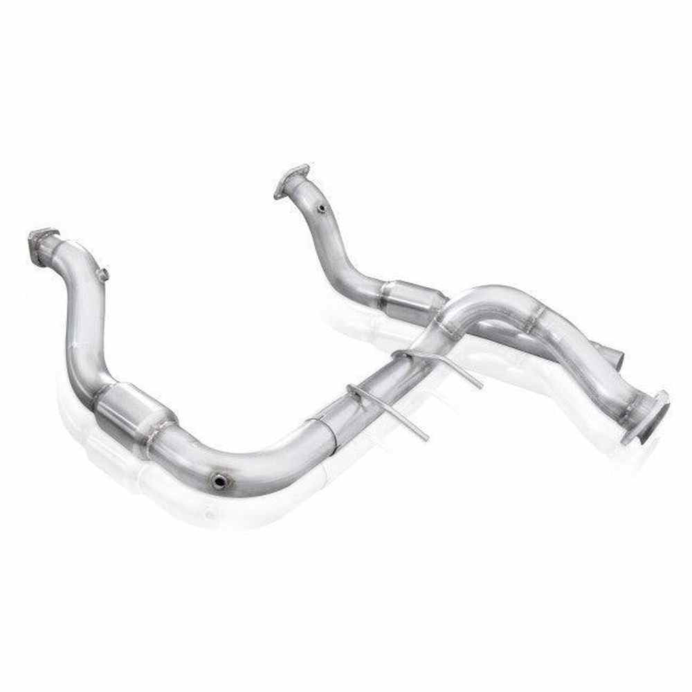 Stainless Works 2017-2020 Ford F-150 Raptor Catted Downpipes - FTR17DPCAT - Apollo Off-Road