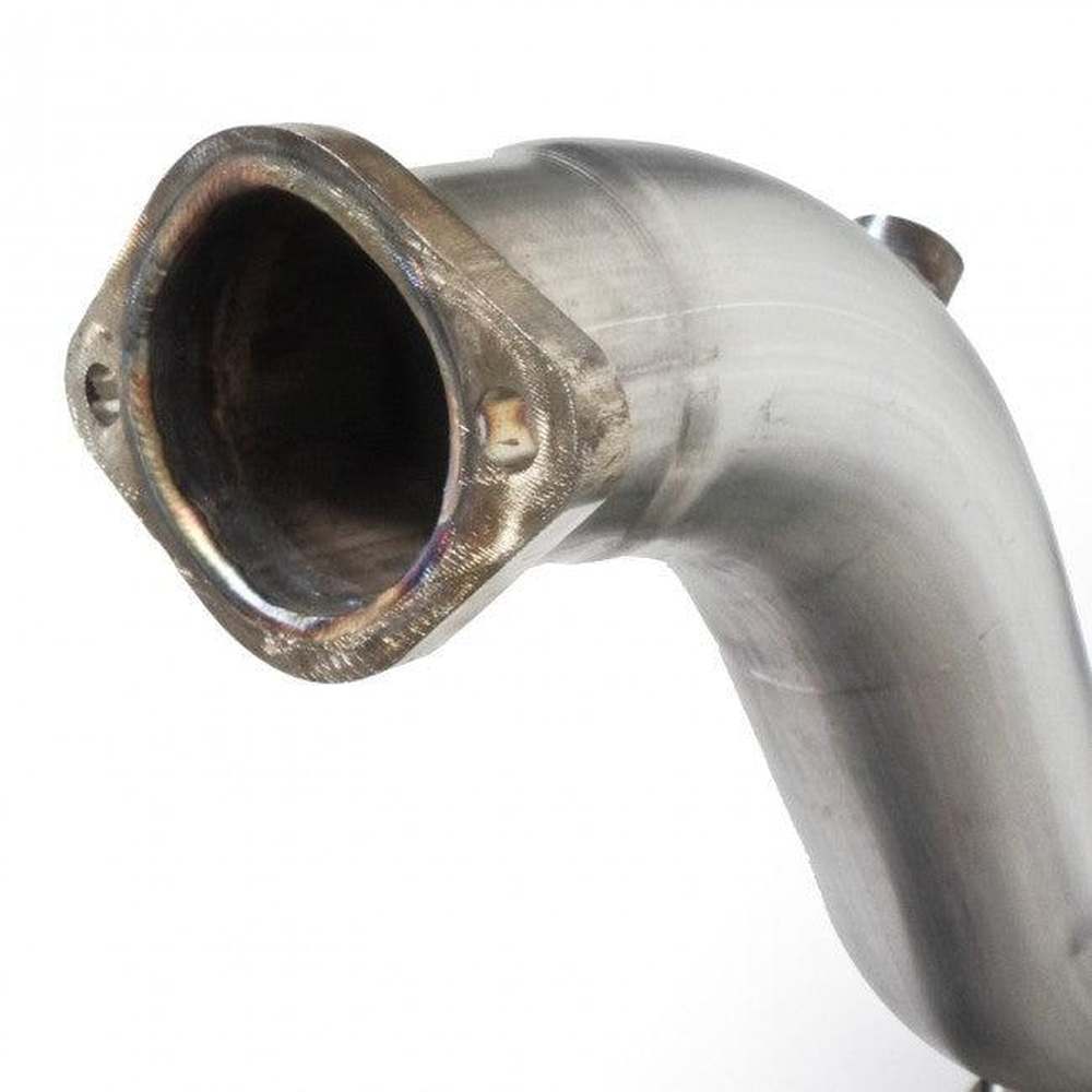Stainless Works 2017-2020 Ford F-150 Raptor Catted Downpipes - FTR17DPCAT - Apollo Off-Road