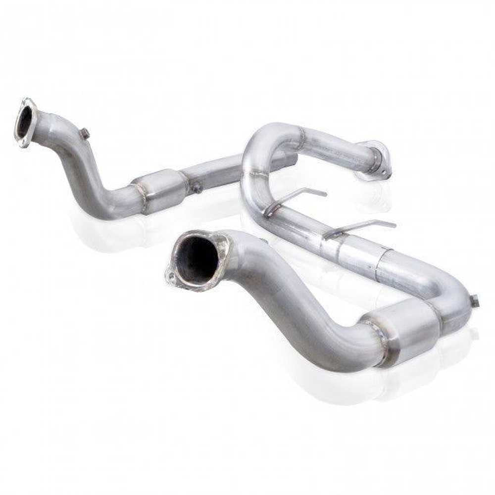 Stainless Works 2017-2020 Ford F-150 Raptor Catted Downpipes - FTR17DPCAT - Apollo Off-Road