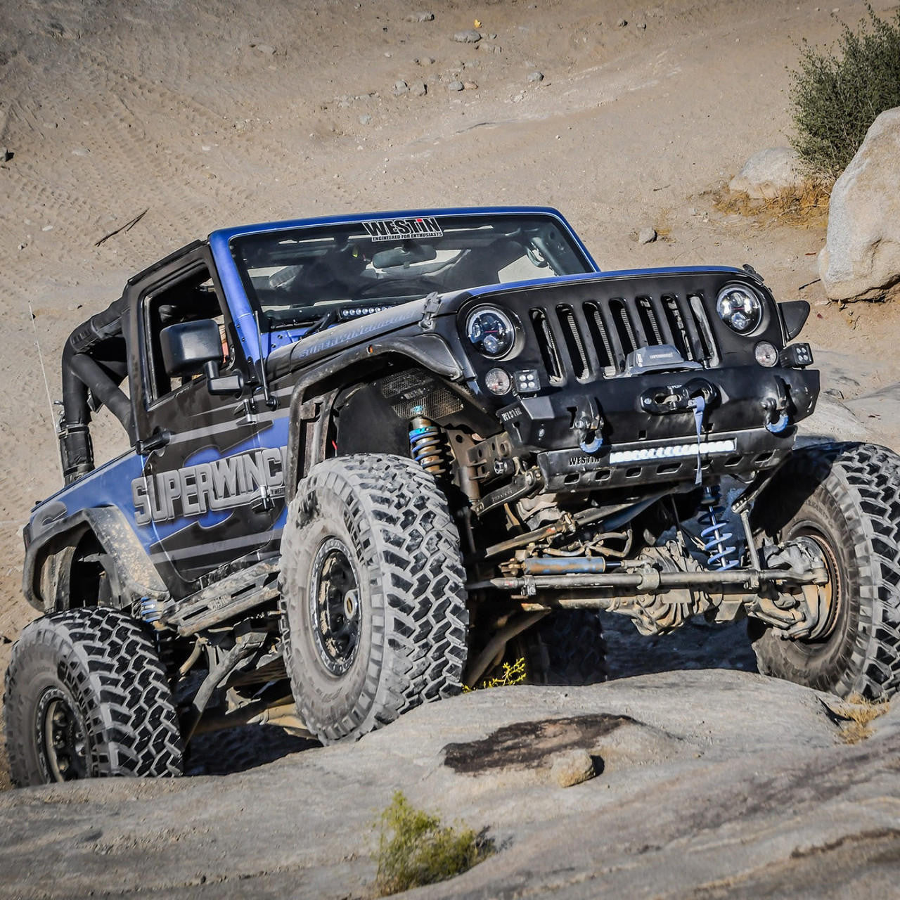 Superwinch SX12SR Winch, 12,000lb Synthetic Rope Winch - Apollo Off-Road