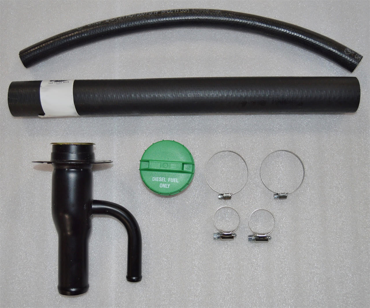 Titan Fuel Tanks 17+ Ford F-350 1-2in Universal Filler Neck Kit for Diesel Cab and Chassis Trucks - Apollo Off-Road