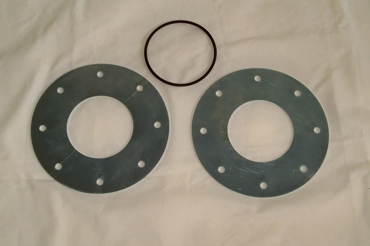 Titan Fuel Tanks 99-10 Ford E-Series After-Axle Adaption Kit w- 2 Gauge Flanges-O-Ring - for PS-191 - Apollo Off-Road