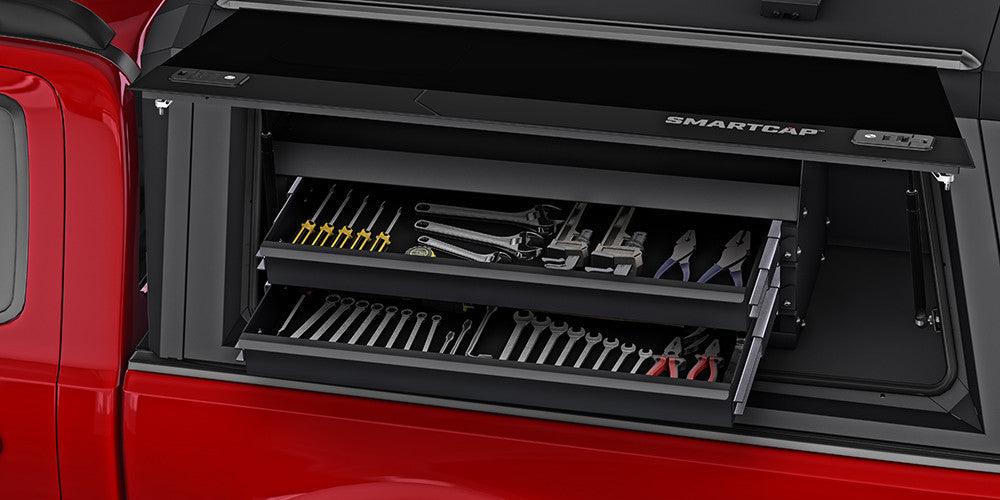 Truck Bed Drawer Drawer-Bin Full-Size EVO and EVOc Applications 5.5 Foot or 6.5 Foot Bed Left Side Mount - Apollo Off-Road