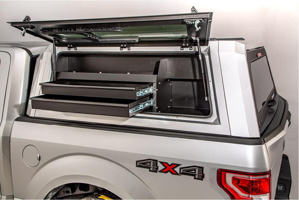 Truck Bed Drawer Drawer-Bin Full-Size EVO and EVOc Applications 5.5 Foot or 6.5 Foot Bed Left Side Mount - Apollo Off-Road