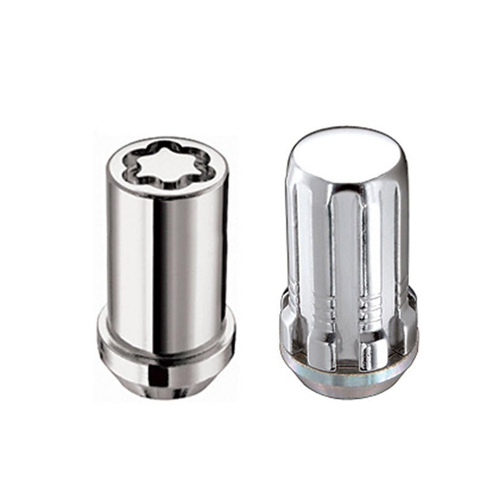 Tuner Style Cone Seat 23-Piece Wheel Installation Kit-Chrome 65585 - Apollo Off-Road