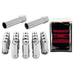 Tuner Style Cone Seat 23-Piece Wheel Installation Kit-Chrome 65585 - Apollo Off-Road
