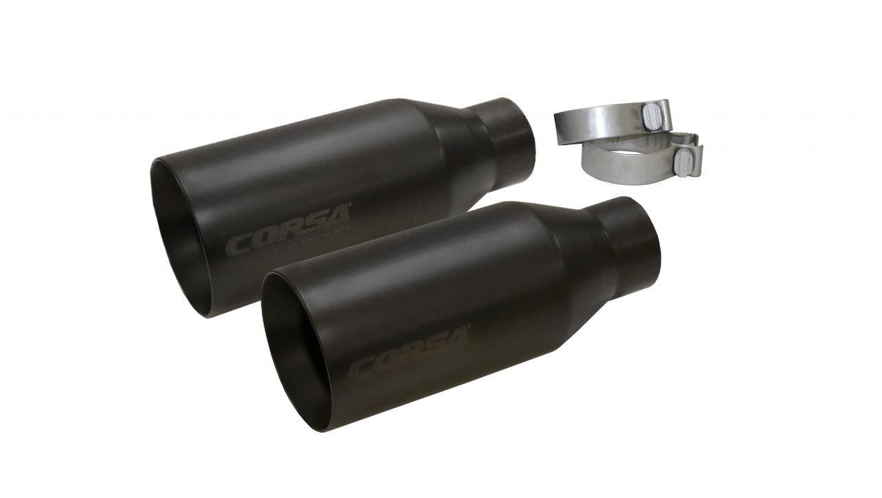 Two Single 5 Inch Gunmetal PVD Pro-Series Tips Clamps Included Stainless Steel - Apollo Off-Road