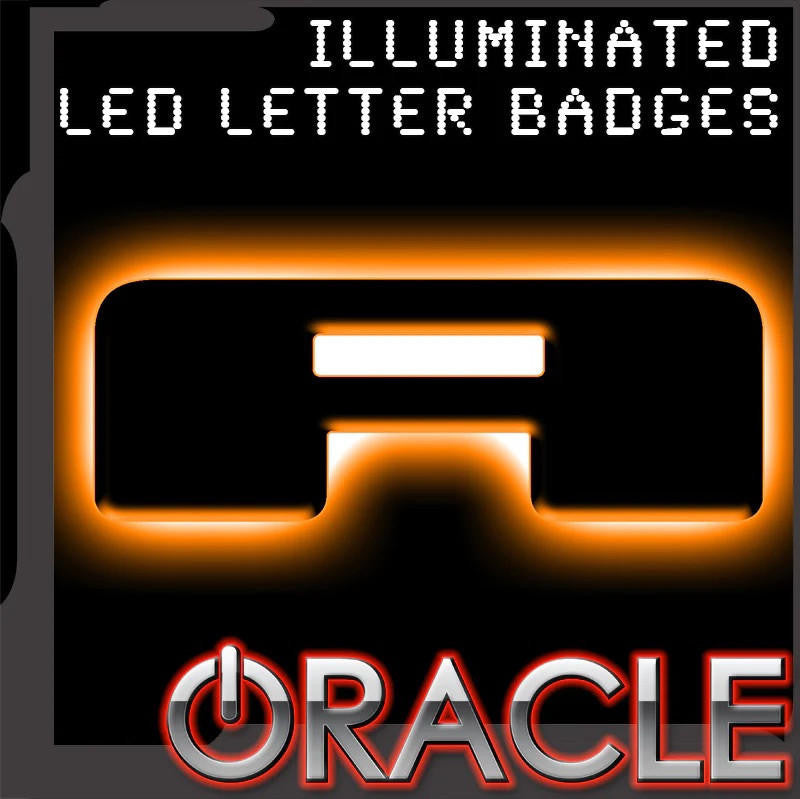 Universal Illuminated LED Letter Badges - Individual - Apollo Off-Road