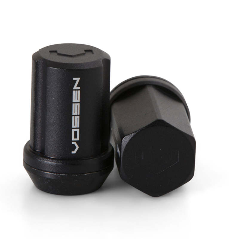 Vossen 35mm Lug Nut - 14x1.5 - 19mm Hex - Cone Seat - Black (Set of 20) - Apollo Off-Road