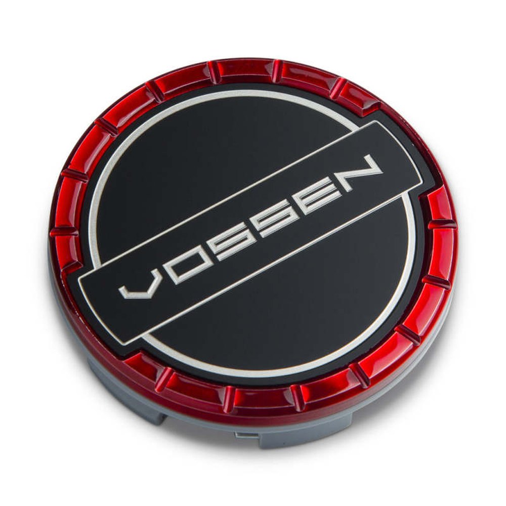 Vossen Billet Sport Cap - Large - Classic - Vossen Red - Apollo Off-Road