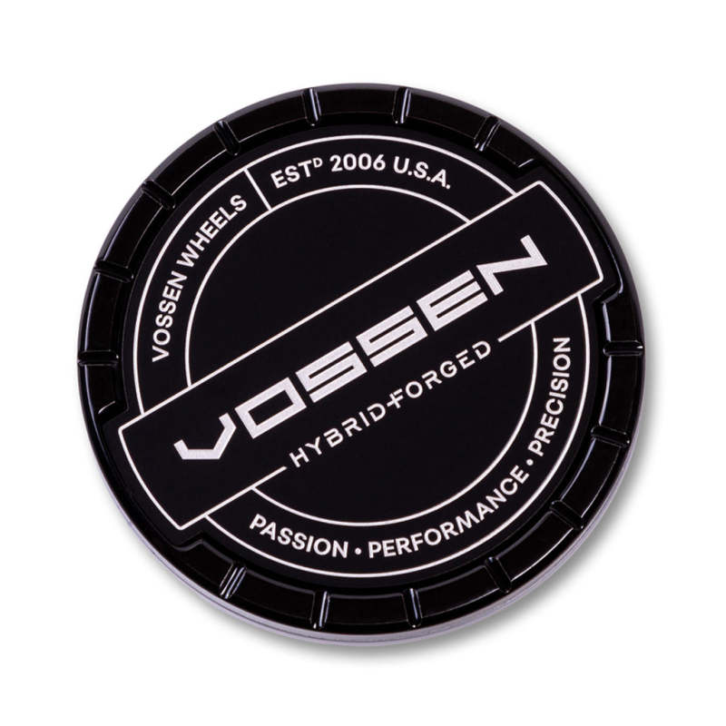 Vossen Billet Sport Cap - Large - Hybrid Forged - Gloss Black - Apollo Off-Road